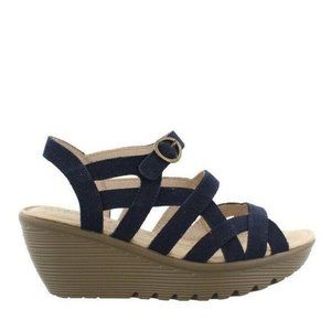 Parallel Lovely Bird Suede Open Toe Sandals